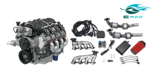 Classic Chevrolet Performance - Chevrolet Performance LS3 6.2L E-Rod Long Block Crate Engines