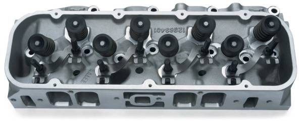 Classic Chevrolet Performance - BOWTIE RECTANGULAR-PORT ALUMINUM CYLINDER HEAD ASSEMBLY