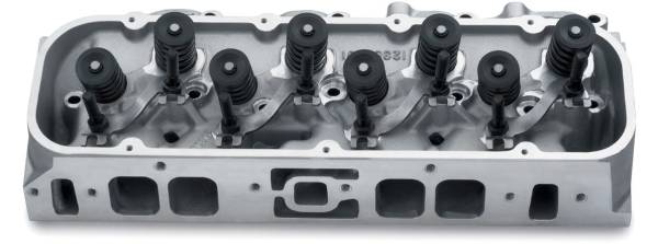 Classic Chevrolet Performance - BOWTIE OVAL-PORT ALUMINUM CYLINDER HEAD
