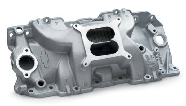 Classic Chevrolet Performance - Rectangular-Port, square bore, Holley Carburetors, High-Rise Intake Manifold