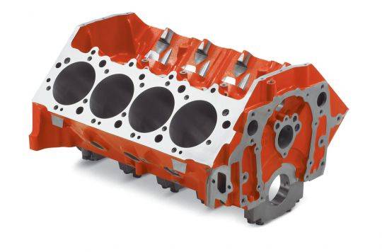 Classic Chevrolet Performance - Tall Deck Bowtie Sportsman Bare Block